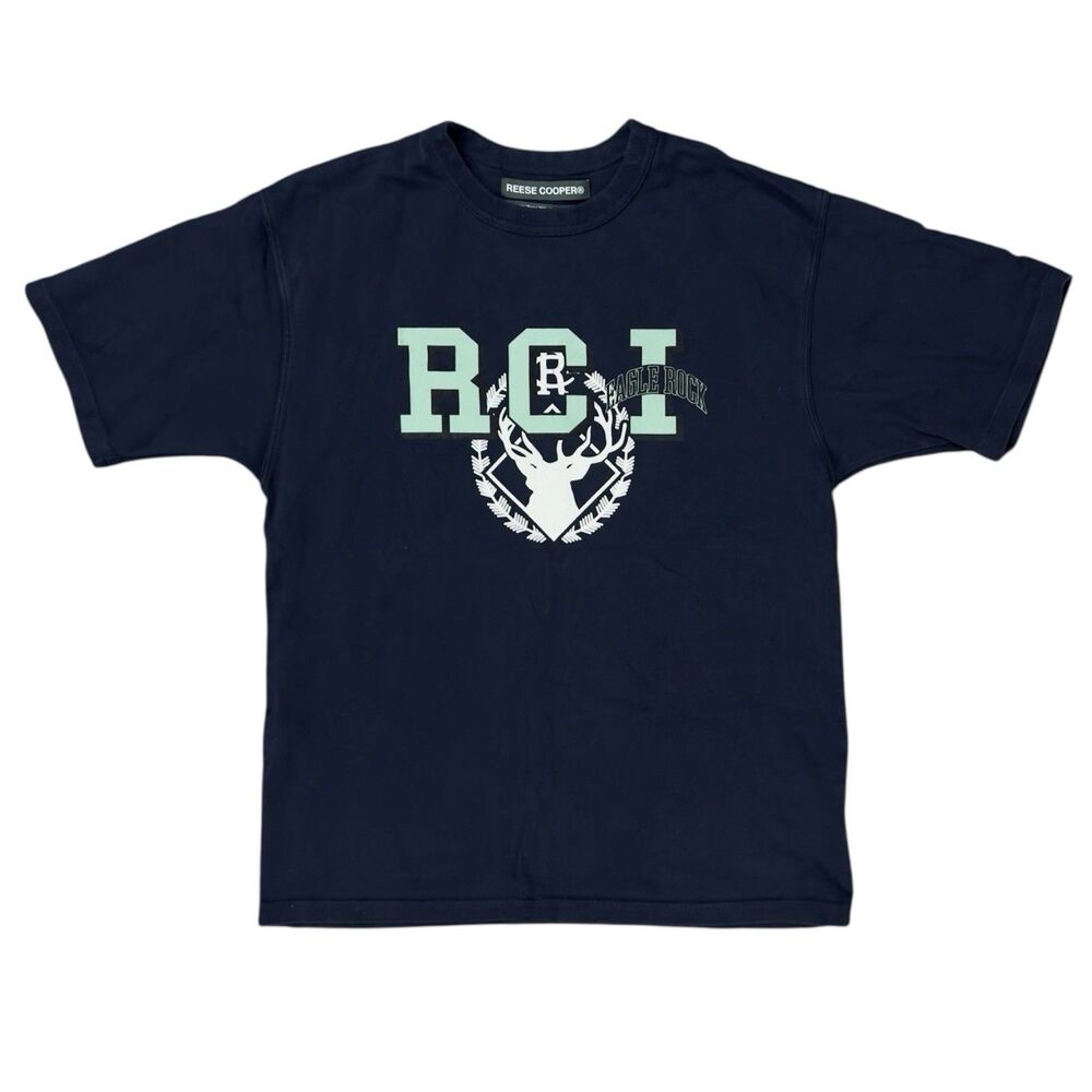 Reese Cooper RCI Shirt Eagle Rock Graphic Tee Sz L Nature Outdoors Made In USA